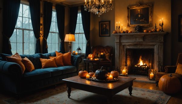 Décorations effrayantes pour l'intérieur