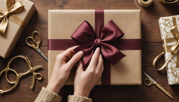 Emballage cadeau : l'art de la présentation
